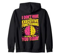 ADHD Functioning Neurodivergent ADHD Zip Hoodie