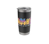 ADHD Highway to... Hey Look, A Squirrel, ADHD is Awesome Stainless Steel Insulated Tumbler