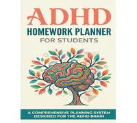 ADHD Homework Planner for Students. Executive Function, Focus & Motivation System for School Success: A Gentle Planning System for Students with ADHD ... Procrastination, Anxiety, and Task Overwhelm