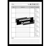 ADHD Homework Planner for Teens & Students: An Undated Assignment Tracker for Middle School, High School, and College Success