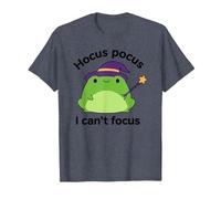 ADHD Humor Hyperactivity Disorder Hocus Pocus I Cant Focus T-Shirt, Men, Heather Blue, X-Large