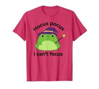 ADHD Humor Hyperactivity Disorder Hocus Pocus I Cant Focus T-Shirt, Men, Red Heather, XX-Large