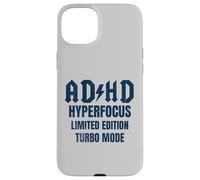 ADHD Hyperfocus Limited Edition Turbo Mode Distressed Case for iPhone 15 Plus