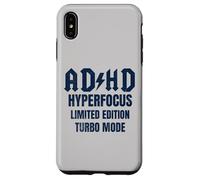 ADHD Hyperfocus Limited Edition Turbo Mode Distressed Case for iPhone XS Max