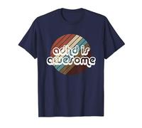 ADHD is Awesome Mens Womens & Kids T-Shirt, Men, Navy Blue, 4X-Large