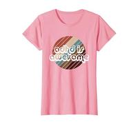 ADHD is Awesome Mens Womens & Kids T-Shirt, Women, Pink, Small
