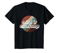 ADHD is Awesome Mens Womens & Kids T-Shirt, Youth, Black, Small