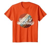 ADHD is Awesome Mens Womens & Kids T-Shirt, Youth, Orange, 3T