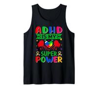 ADHD is My Superpower - Fun & Empowering Neurodiversity Tank Top