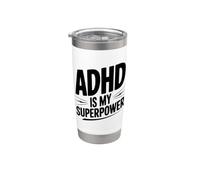 ADHD is My Superpower Stainless Steel Insulated Tumbler