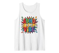 ADHD is My Vibe Neurodivergent Awareness Tank Top