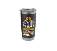 ADHD It's not a Disability It's a Different Ability Stainless Steel Insulated Tumbler