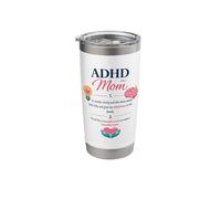 ADHD Mom Definition Creative Beautiful Mind Mothers Day Stainless Steel Insulated Tumbler