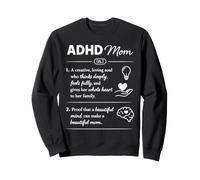 ADHD Mom Definition Support Parent Love Care mothers day Sweatshirt