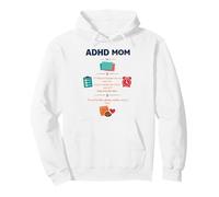 ADHD Motherhood Awareness Multitasking Queen List mother day Pullover Hoodie
