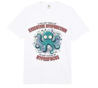 ADHD Octopus Executive Dysfunction Hyperfocus Comfort Colors Adult Heavyweight T-Shirt