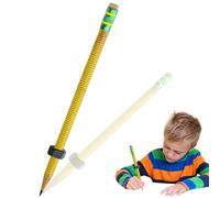 ADHD Pencil - Threaded Fidget Pencil for ADHD & Anxiety, Threaded Pencils Fidget with a Sliding Nut That Moves, Silent Sensory Tool Stress Relief Rotating Pen for Fidgeting ADHD & Anxiety(1xYellow)