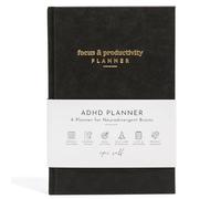 ADHD Planner for Adults: Focus Planner For Productivity - A planner for Neurodivergent Brains - Organization, Goal-Setting, and Time Management - Gift for Men and Women with ADHD