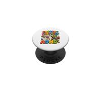 ADHD Sidequest Frog Knight Neurodivergent Humor PopSockets Adhesive PopGrip