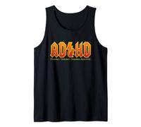 ADHD Squirrel Thunder | Funny ADHD Kids Mens Womens ADHD Tank Top