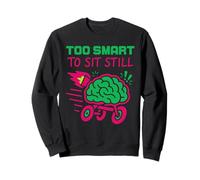ADHD Superpower Neurodivergent Pride Hyperfocus Life Sweatshirt