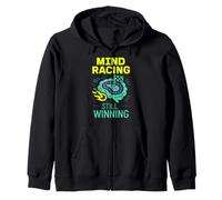 ADHD Superpower Neurodivergent Pride Hyperfocus Life Zip Hoodie