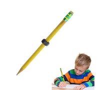 ADHD Threaded Pencil, Wooden Threaded Pencils with A Sliding Nut, Sensory Friendly Twist and Write Pencils, Novelty Pen With Rotating Nut ADHD Study Tools Focused Writing Instruments