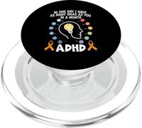 ADHD Warrior Embrace Neurodiversity ADHD Awareness PopSockets PopGrip for MagSafe