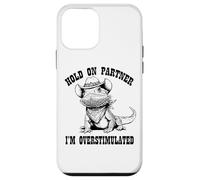 ADHD Western Howdy Partner Overstimulated Bearded Dragon Case for iPhone 12 mini
