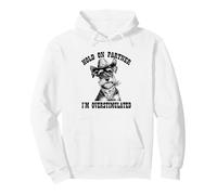 ADHD Western Howdy Partner Overstimulated Mini Schnauzer Dog Pullover Hoodie