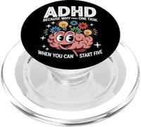 ADHD Why Finish One Task When You Can Start Five PopSockets PopGrip for MagSafe