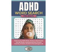 ADHD Word Search for Adults: Made for ADHD Minds | 55 Easy-to-Read Puzzles with 660 Words | Featuring Executive Function, Creativity, Emotions, Routines & Neurodivergent Life (Elz Zup Word Searches)