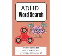 ADHD Word Search Puzzle Book: Word Searches with Easy to Read Print about ADHD
