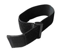 Adhensive Tape Hook Loop Computer Cord Cable Ties Nylon Strap Holder 2x150 cm Black