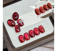 ADHERE Amber Stone Fairy Tale - 12ml Cat Eye Gel Nail Polish 1pc Gel Polish Soak off Holographic Magnetic Nail Polish for Nail Art Manicure Salon DIY at Home (Venus)