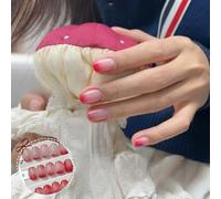 ADHERE Go on Red Series - 12ml Color Changing Gel Nail Polish, Temperature Change Nail Polish Gel Polish for Nail Art Manicure Salon DIY at Home (Blushing)