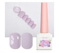 ADHERE I Want This and That Collection - 12ml Light Purple Taro UV LED Gel Nail Polish, 1pc Soak Off Gel Polish for Women Nail Art Manicure Salon DIY Design at Home (Mashed Taro)