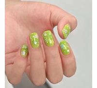 ADHERE Nature Press Collection - 12ml UV LED Gel Nail Polish, 1pc Soak Off Gel Polish for Women Nail Art Manicure Salon DIY Design at Home (Matcha Swiss Roll)