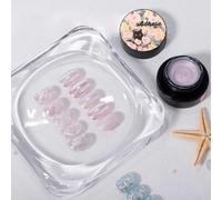 ADHERE Pearl Series - Fine Glitter Gel Nail Polish 1pc Shimmery Nail Polish Gel Polish for Nail Art Manicure Salon DIY at Home 5g (Freshwater Pearl)