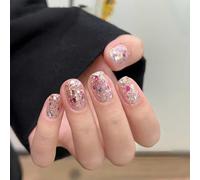 ADHERE Summer Symphony Series - Sequins Gel Nail Polish 1pc Sparkle Shimmery Gel Polish for Nail Art Manicure Salon DIY at Home 5g (Dessert Party)