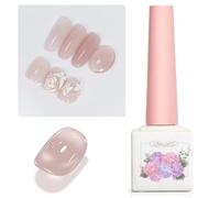 ADHERE Veiled Series - 12ml UV LED Gel Nail Polish, 1pc Soak Off Gel Polish for Women Nail Art Manicure Salon DIY Design at Home (The Nun)