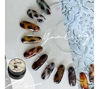 ADHERE Vintage Amber Series - UV LED Gel Nail Polish, 1pc Soak Off Gel Polish for Women Nail Art Manicure Salon DIY Design at Home 5g (Beeswax)