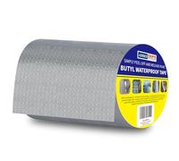 ADHES Butyl Tape Waterproof Tape Aluminum Foil Tape Sealan Tape,15cm x 5m,for RV Repair, Window, Silicone, Boat and Pipe Sealing, Glass & EDPM Rubber Roof Patching, Silver (15cm x 5m)