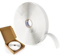 ADHES White Butyl Sealant Tape 12mm x 9m x 3mm 1 Roll Butyl Rubber Sealant Tape for RVs, Vehicles, Marine and Home Repair - Ideal for Headlights, Windows, Doors, and Windshields