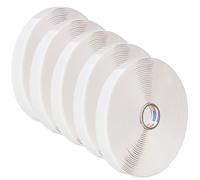 ADHES White Butyl Sealant Tape 12mm x 9m x 3mm 5 Roll Butyl Rubber Sealant Tape for RVs, Vehicles, Marine and Home Repair - Ideal for Headlights, Windows, Doors, and Windshields