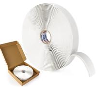 ADHES White Butyl Sealant Tape 19mm x 9m x 3mm 1 Roll Butyl Rubber Sealant Tape for RVs, Vehicles, Marine and Home Repair - Ideal for Headlights, Windows, Doors, and Windshields
