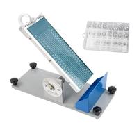 Adhesion Tack Tester Machine, Adjustable Angle 0-60°, Steel Ball, Clear Scale for Testing Adhesive Tapes, Stickers, Protective Films, Initial Tack Evaluation