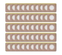 Adhesive Abdomen Pads - Organic Belly Care Stickers, 50 Count Patches for Women’s Wellness, Breathable Natural Formula for Nighttime or Daytime Use, Comfort Patch Set for Travel and Everyday Ro