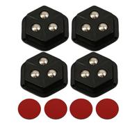 Adhesive Appliance Rollers Set Of 4 360-Degree Rotation Sturdy Heavy-Duty
