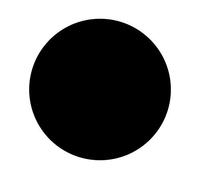 Adhesive Blackboard for Writing and Erasing with Chalk. | Wall Sticker. Non Removable Vinyl Sheet. Mod: Circle 28'5 cm Diameter